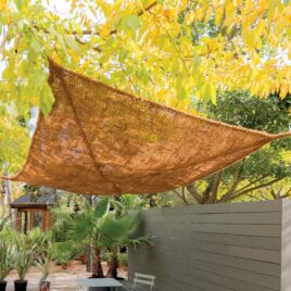 Toldo vela cuadrado/rectangular de coco